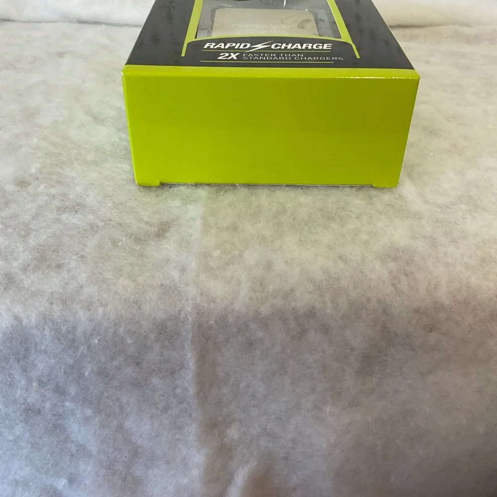 USB Wall charger box gold tone
